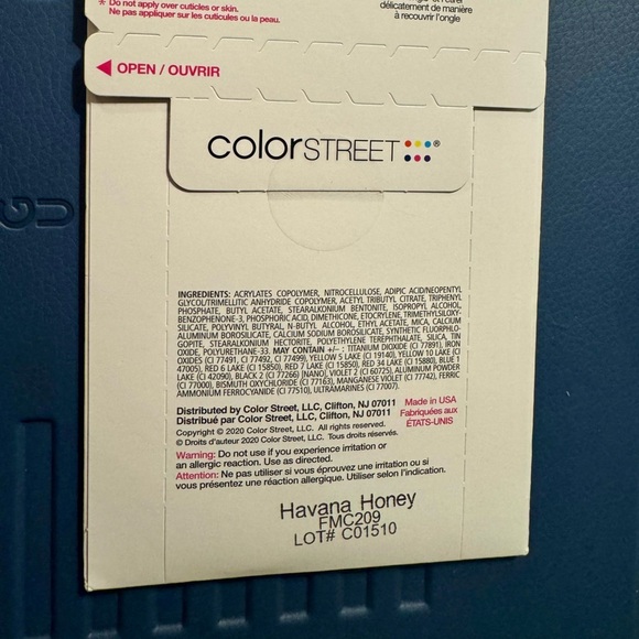 Color Street Havana Honey Nail Polish Strips - Picture 2 of 2